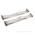 FC Flat Cable With Butterfly Buckle Folded-back Cover Connecting Wire:2H/IDC2.54-24P Three-piece Type + UL2651